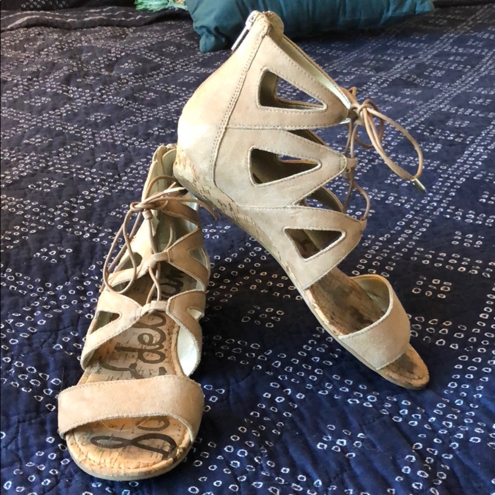 Sam Edelman Dean Caged Sandal size 8.5